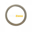 Калъф за волан - Два цвята черно с червен шев и бежов - Avtozona